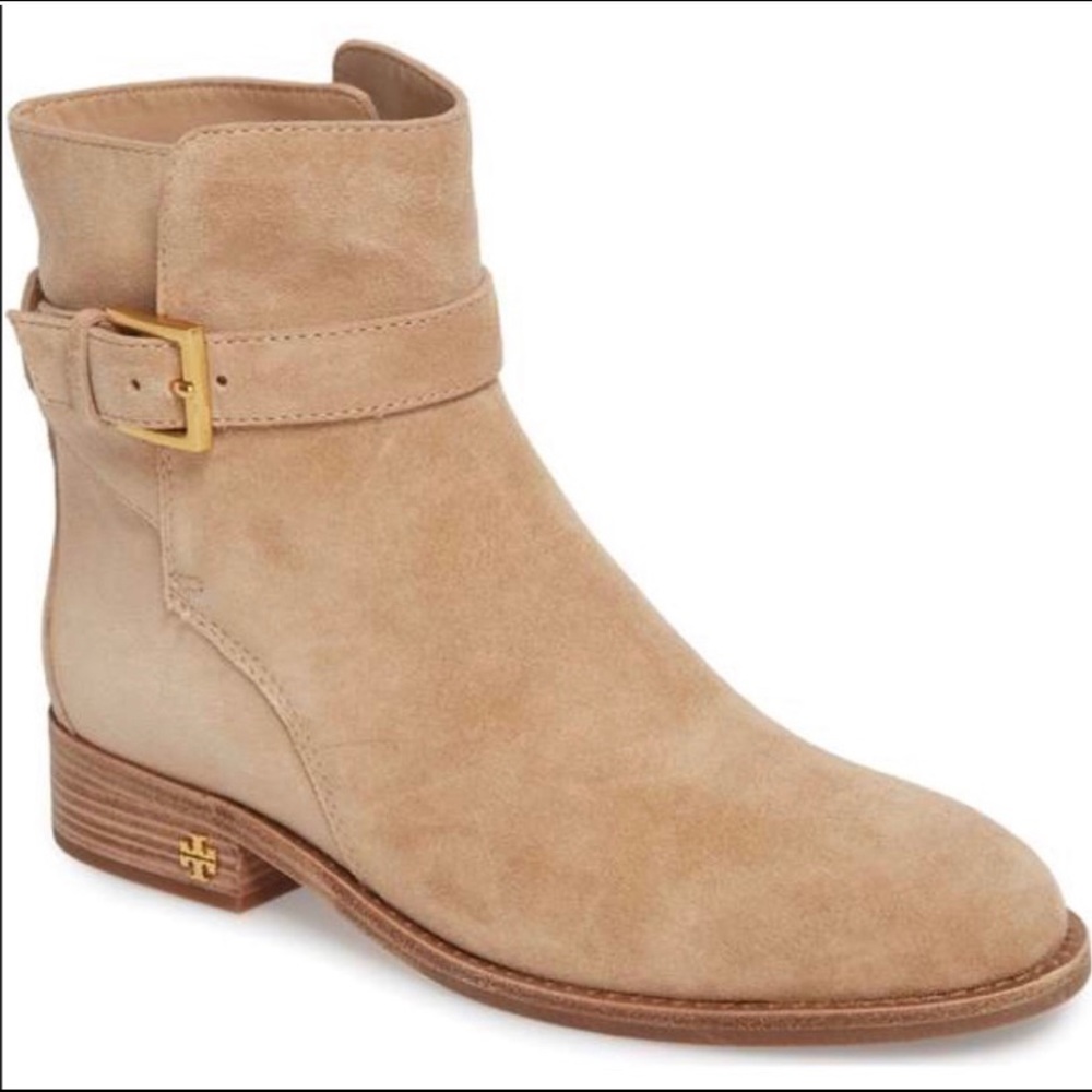 NWT Tory Burch Brooke Suede Ankle Bootie